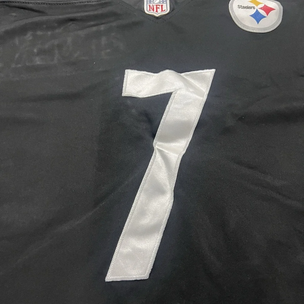 Nike Pittsburgh Steelers On Field Jersey Big Ben Roethlisberger #7 Mens Size XXL